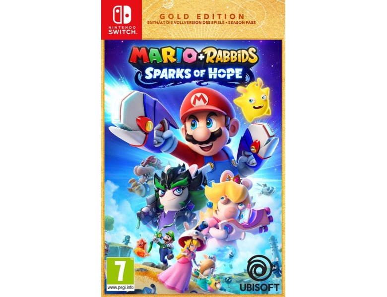 Gold, & of Switch Mario Sparks Rabbids Ubisoft Hope