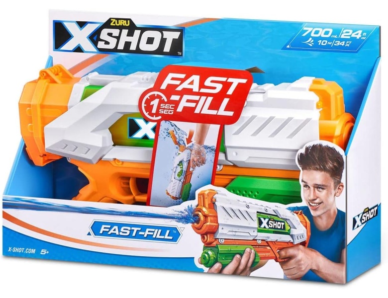 X-Shot Water Fast Fill 700ml Open Box