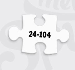Puzzle 24-104 Teile