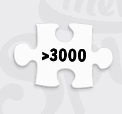 Riesenpuzzle >3000 Teile