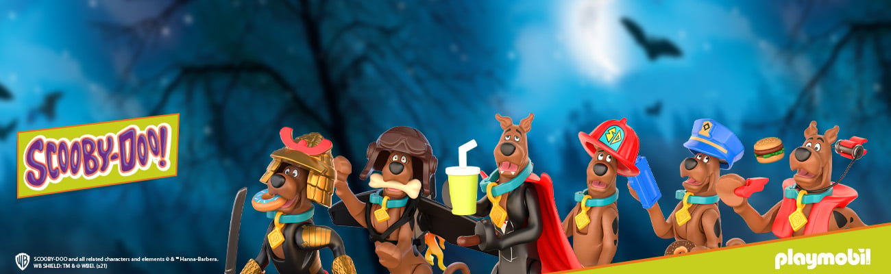 PLAYMOBIL Scooby-Doo! � Spannende Mystery-Abenteuer mit Scooby und seinen Freunden