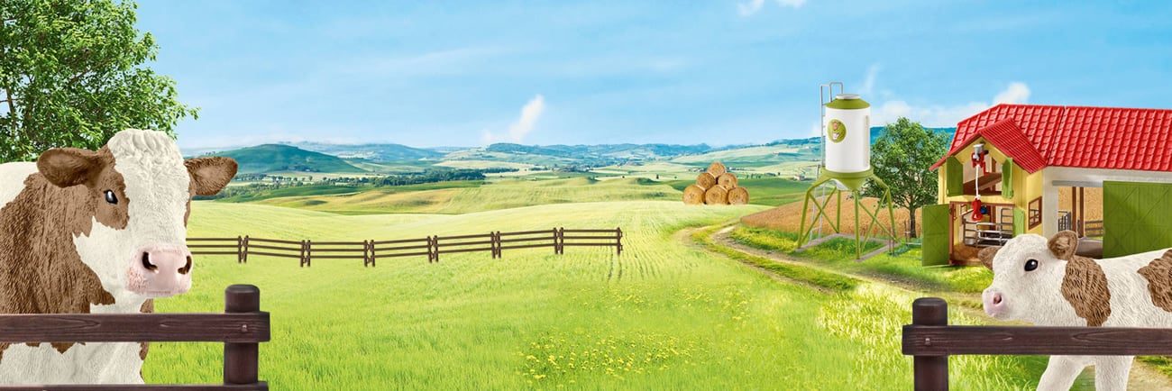 Schleich Farm World � Bauernhof-Abenteuer mit Tieren und Spielsets