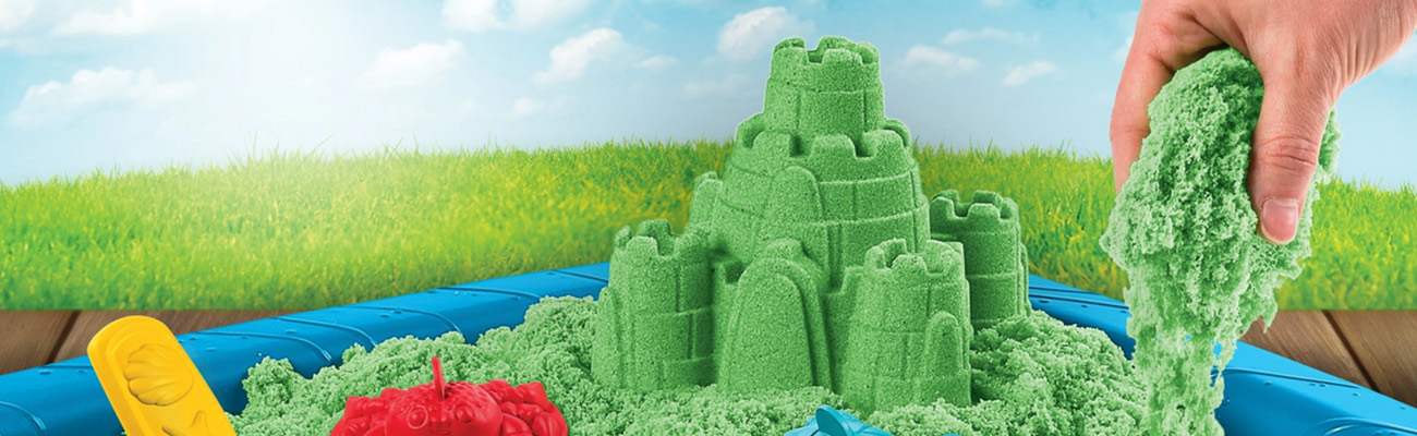 Spin Master Kinetic Sand � Kreativer Spielsand f�r grenzenlosen Knet- und Formspass