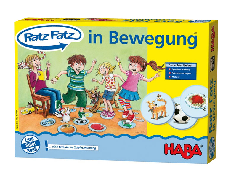 HABA Spiele Ratz-Fatz In Bewegung | Geschicklichkeitsspiele