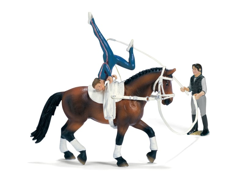 Schleich Horse Club Voltigierset - Pferde