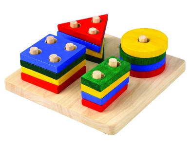 Sortierbrett Geometrie