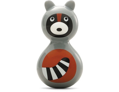 Wackelfigur Waschbär