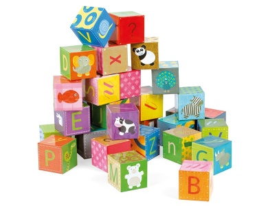 KubKid Alphabet Würfelpuzzle 32Teile
