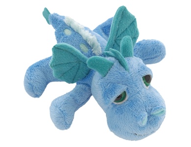 Drache Blau 18cm