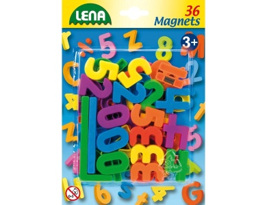 LENA Magnet Zahlen & Zeichen