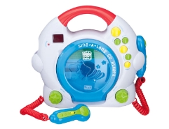 CD-Player mit 2 Mikrofonen