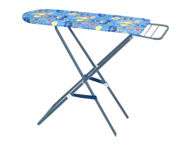 Bügelbrett Metall Blau