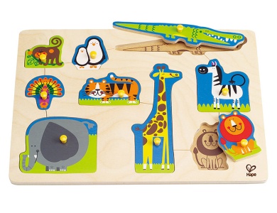 Steckpuzzle Dschungeltiere