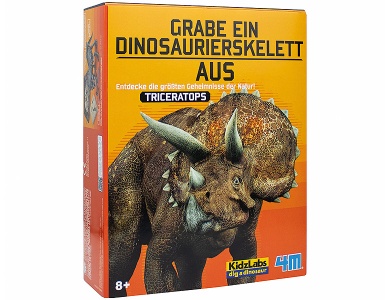 Dinosaurier Ausgrabung - Triceratops mult