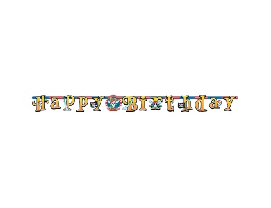 Kette Happy Birthday Piraten