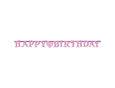 Partykette Happy Birthday Prinzessin