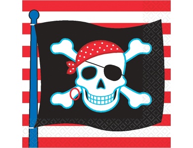 Servietten Piraten 16Teile