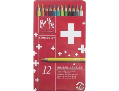 Farbstifte SWISSCOLOR 12