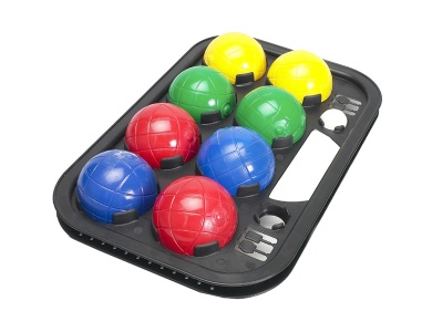 Boccia, 8 Kugeln: 75 mm