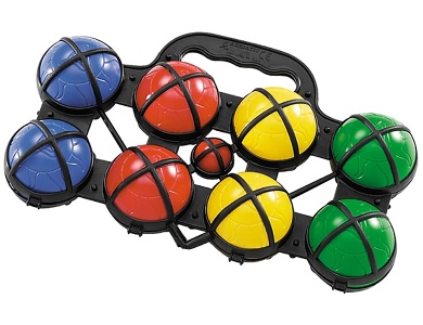 Boccia im Korb