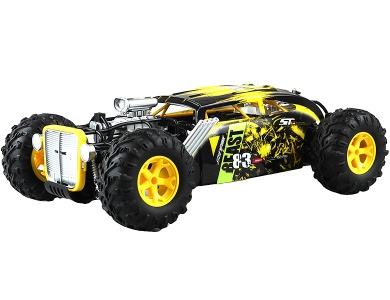 Steampunk Hotrod Gelb