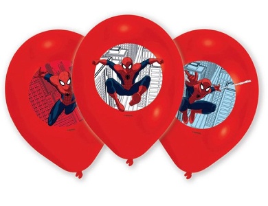 Ballone Spiderman 6Teile