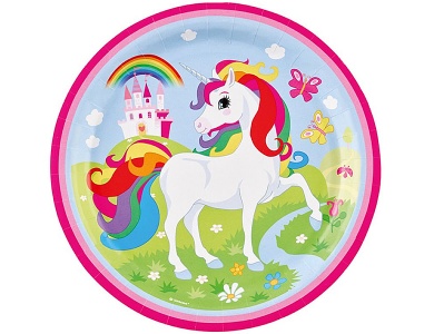 Kartonteller 23cm 8Teile