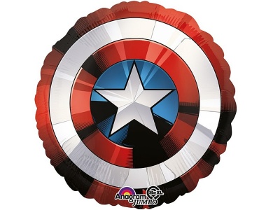Folienballon Captain America Shield 71cm