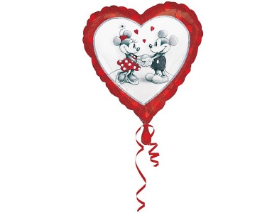 Folienballon Mickey & Minnie Love