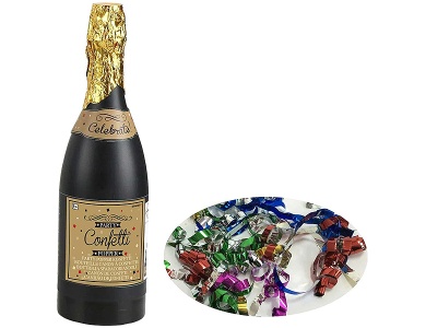 Konfettikanone Flasche