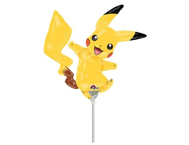 Mini-Folienballon Pikachu 30x30cm
