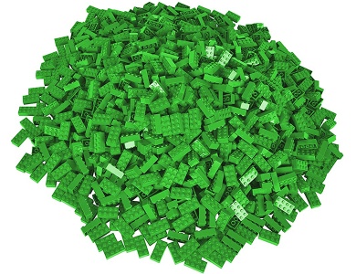 Androni 8er Bausteine Grn (500Teile)