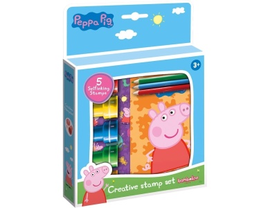 Bambolino Toys Kreatives Stempelset von Peppa Pig