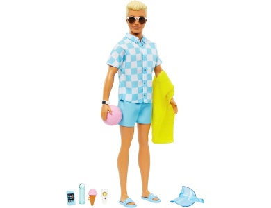 Barbie Strandtag Puppe Ken