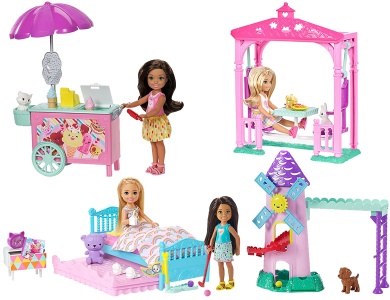 Barbie Chelsea Puppe und Spielset