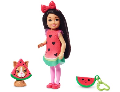 Wassermelonen-Kostüm Puppe