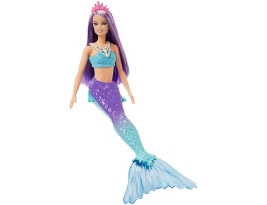 Barbie Meerjungfrau Puppe (lila Haare)