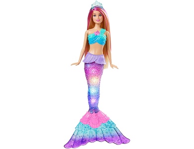 Barbie Zauberlicht Meerjungfrau Malibu Puppe