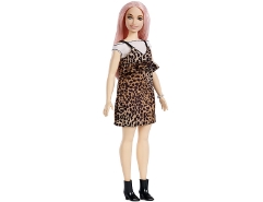 Puppe im Leoparden Kleid Nr.109