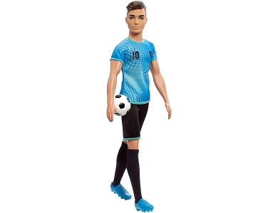 Ken Fussballspieler Puppe