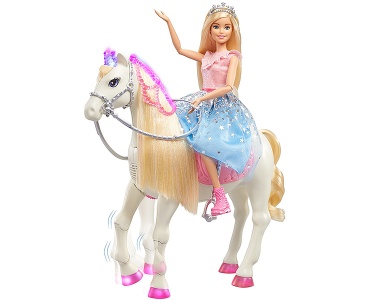 Tanzendes Pferd und Puppe