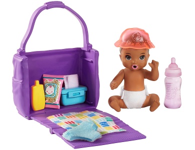 Barbie Wickel-Baby Puppe und Zubehr