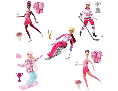 Barbie Karrieren Winter Sport Puppe
