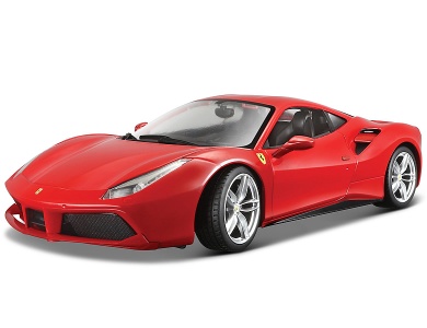 Bburago Ferrari 488 GTB Rot