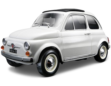 Fiat 500 F 1965 Weiss