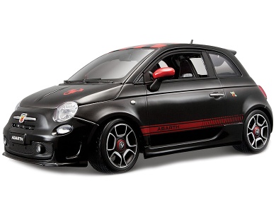 Fiat Abarth 500 Schwarz