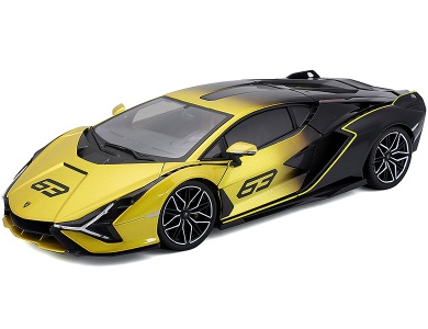 Lamborghini Sian FKP 37 Gelb/Schwarz