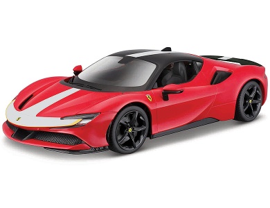 Bburago Ferrari Signature SF90 Stradale Rot