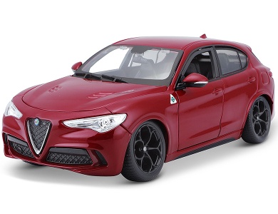 Bburago Alfa Romeo Stelvio QV Rot