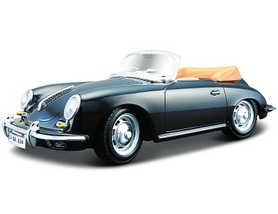 Porsche 356B Cabriolet 1961 Schwarz